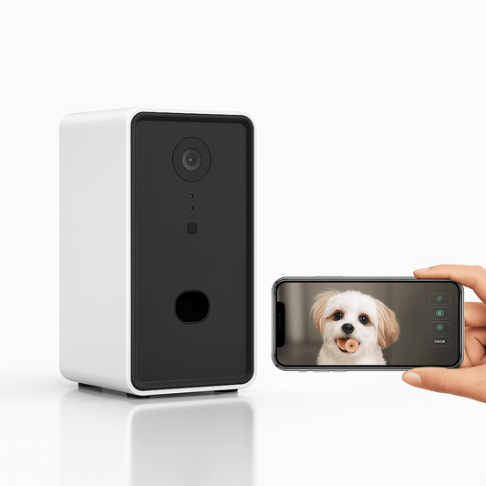 Smart pet feeder interactive toy